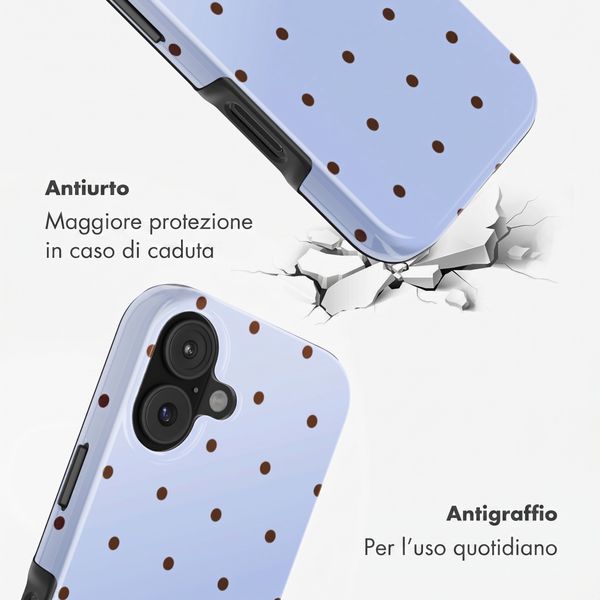 Selencia Cover Posteriore Vivid Apple iPhone 17 - Happy Dots Digital Sky