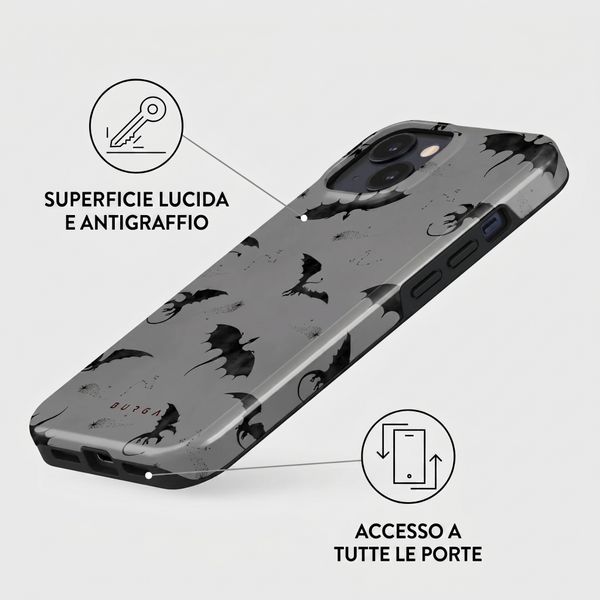Burga Cover Posteriore Resistente con MagSafe Apple iPhone 15 - Draco