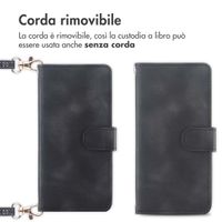 imoshion Cover a libro con Cordino Samsung Galaxy A56 - Nero