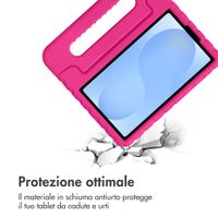 imoshion Cover Posteriore Kidsproof con Maniglia Samsung Galaxy Tab A11 / A9 8.7 pollici - Rosa