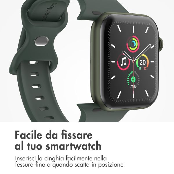 imoshion Cinturino in silicone⁺ Apple Watch | 44/45/46/49 mm - Taglia M/L - Olive