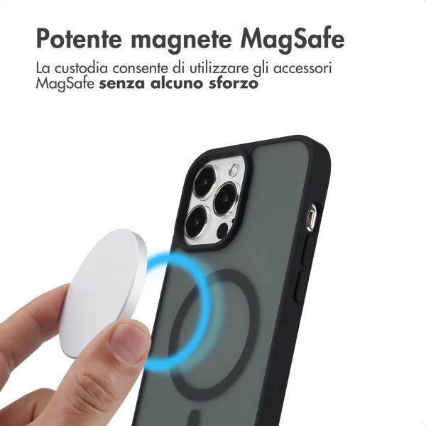 imoshion Cover posteriore Color Guard con MagSafe Apple iPhone 13 Pro Max - Nero