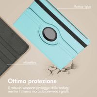 imoshion Cover Girevole a 360° Samsung Galaxy Tab A11 Plus / A9 Plus - Azzurro
