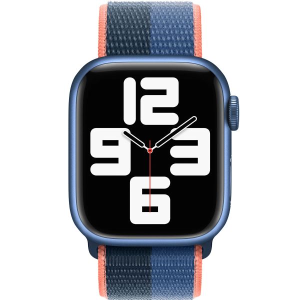 Apple Cinturino Sport Loop Apple Watch | 38/40/41/42 mm - Blue Jay/Abyss Blue