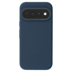 Accezz Cover in silicone liquido con MagSafe Google Pixel 11 / 11 Pro / 10 / 10 Pro - Blu scuro
