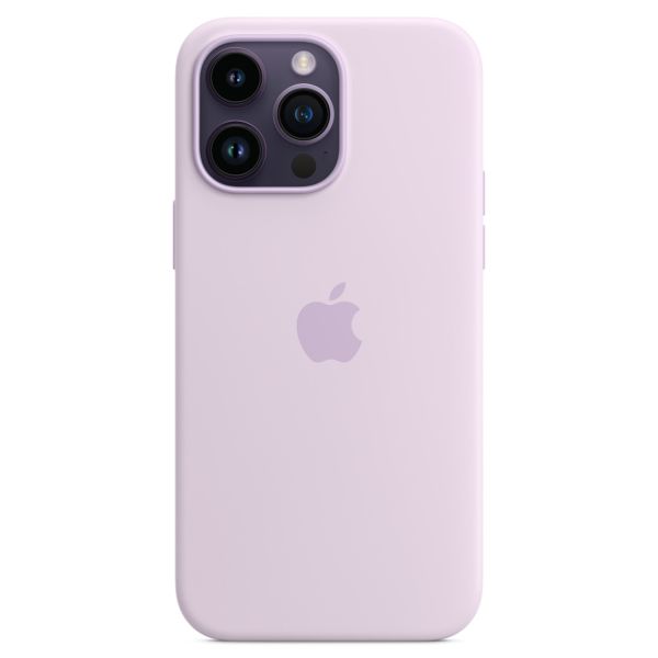 Apple Cover Posteriore in Silicone con MagSafe Apple iPhone 14 Pro Max - Lilla