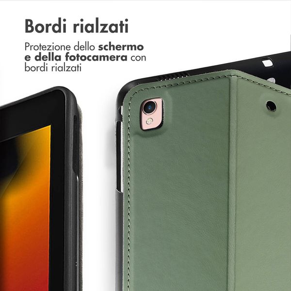 Accezz Cover Tablet Classica Apple iPad 6 (2018) 9.7 pollici / iPad 5 (2017) 9.7 pollici / Air 2 (2014)/Air 1 (2013) - Verde