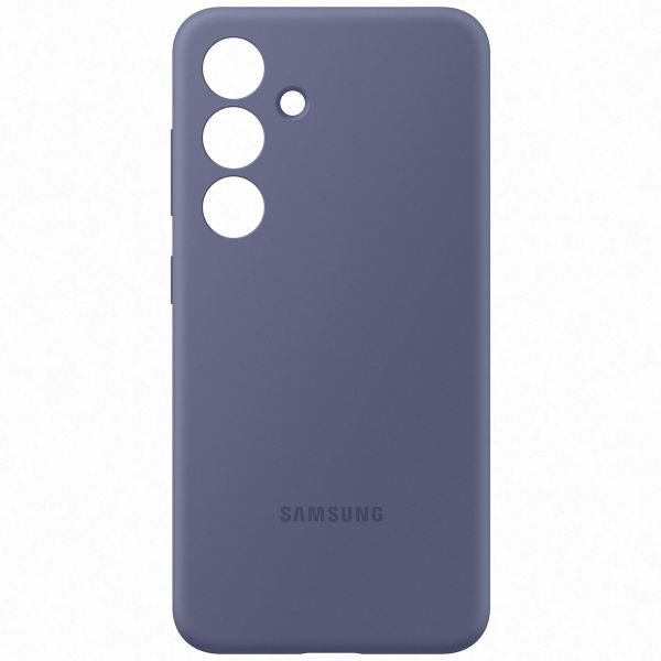 Samsung Cover originale in silicone Samsung Galaxy S24 - Violet