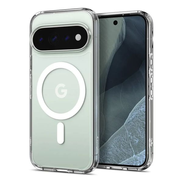 Spigen Cover Posteriore Ultra Ibrida con MagSafe Google Pixel 11 Pro - Clear / White