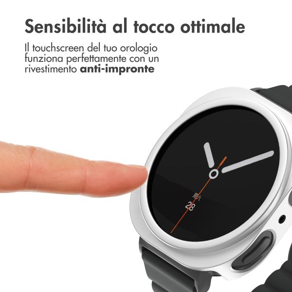 imoshion Cover rigida Bumper Samsung Galaxy Watch 8 - 40 mm - Argento