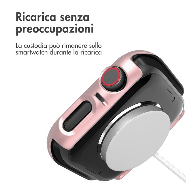 imoshion Cover rigida integrale Apple Watch 4 / 5 / 6 / SE - 40 mm - Oro rosa