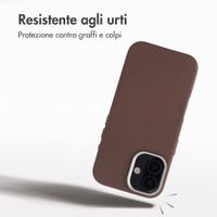 Accezz Cover Mesh con MagSafe Apple iPhone 16 - Marrone