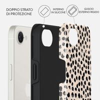 Burga Cover Posteriore Resistente Apple iPhone 17e / 16e - Almond Latte