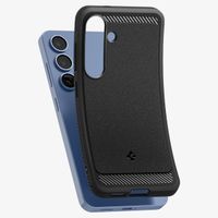 Spigen Cover Rugged Armor con MagSafe Samsung Galaxy S25 Plus - Matte Black