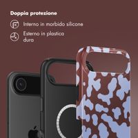 Selencia Cover posteriore Vivid con MagSafe Apple iPhone Air - Moo'd Lavender Glow