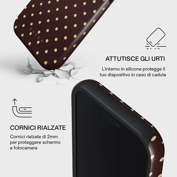 Burga Cover Posteriore Resistente con MagSafe Apple iPhone 17 Pro Max - Sorry Busy