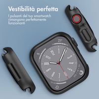 imoshion Cover rigida integrale Apple Watch 4 / 5 / 6 / SE - 44 mm - Nero