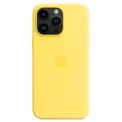 Apple Cover Posteriore in Silicone con MagSafe Apple iPhone 14 Pro Max - Canary Yellow