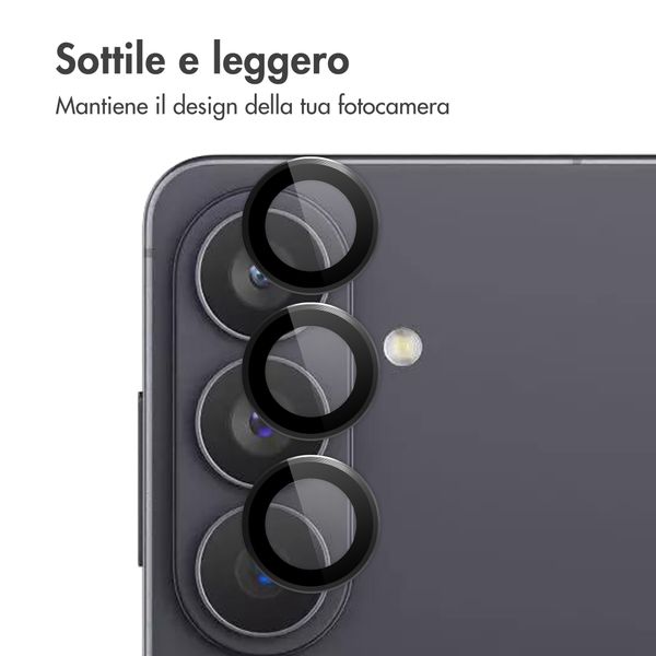 imoshion Set da 2 protezioni per obiettivo fotocamera per Samsung Galaxy S26 Ultra - Black