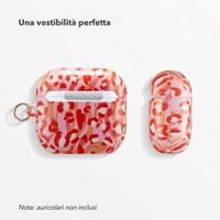 Selencia Cover Vivid  Apple Airpods 4 - Wild Spots Lipstick
