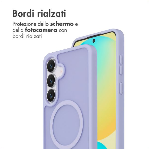 imoshion Cover posteriore Color Guard con MagSafe Samsung Galaxy S25 FE - Lilla
