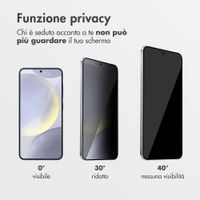 Accezz Vetro temperato privacy + Applicatore Samsung Galaxy S24 FE