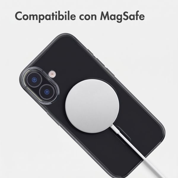 Accezz Lite custodia posteriore con MagSafe Apple iPhone 16 - Smokey Clear