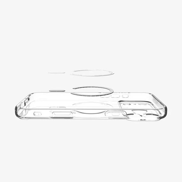 Spigen Cover Posteriore Ultra Ibrida con MagSafe Apple iPhone 17 Pro - Clear Gold