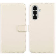 Selencia Cover a libro in vera pelle Samsung Galaxy A36 / A56 - Greige