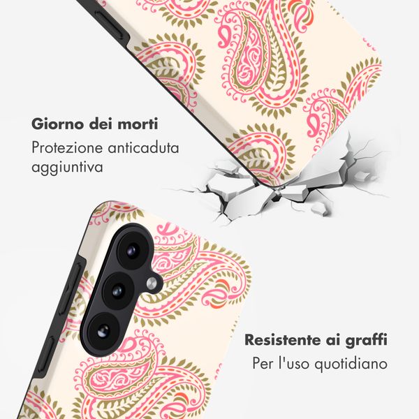 Selencia Cover posteriore Vivid con MagSafe Samsung Galaxy S26 - Paisley Blush