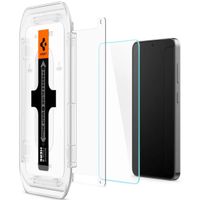 Spigen Vetro temperato GLAStR EZ Fit, confezione da 2 + Applicatore Samsung Galaxy S25 / S24
