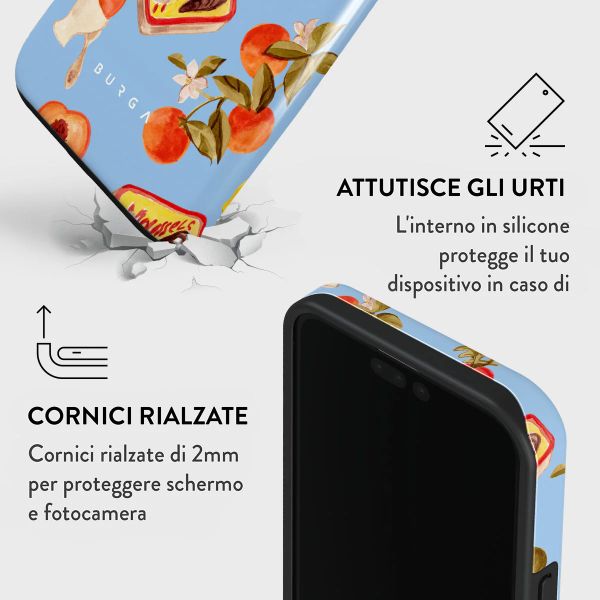 Burga Cover Posteriore Resistente con MagSafe Apple iPhone 15 Pro - Al Fresco