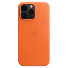 Apple Cover Posteriore in Pelle con MagSafe Apple iPhone 14 Pro Max - Orange