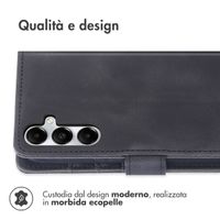 imoshion Cover a libro con Cordino Samsung Galaxy A15 (5G/4G) - Nero