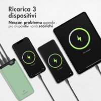 imoshion Powerbank - 20.000 mAh - Quick Charge e Power Delivery - Verde
