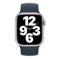 Apple Cinturino Solo Loop Apple Watch | 44/45/46/49 mm - Taglia 6 - Storm Blue