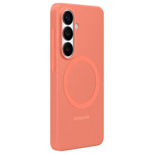 Samsung Backcover magnetico in silicone Samsung Galaxy S26 - Coral Red