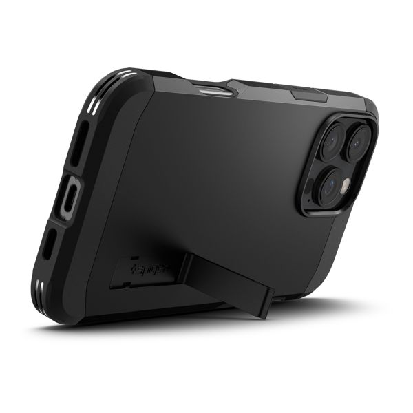 Spigen Cover Posteriore Corazzata Tough con MagSafe Apple iPhone 16 Pro - Nero