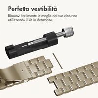 imoshion Cinturino in acciaio Apple Watch | 44/45/46/49 mm - Starlight