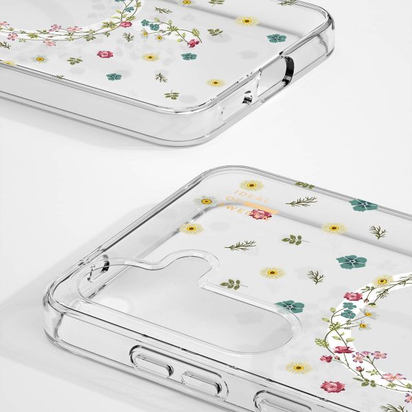 iDeal of Sweden Cover Trasparente con MagSafe Samsung Galaxy S25 / S24 - Petite Floral