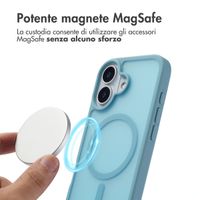 imoshion Cover posteriore Color Guard con MagSafe Apple iPhone 17 - Azzurro
