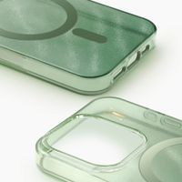 iDeal of Sweden Cover Trasparente con MagSafe Apple iPhone 16 Pro - Sage Green