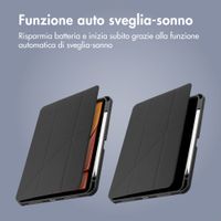 imoshion Cover Origami Apple iPad 9 (2021) 10.2 pollici / iPad 8 (2020) 10.2 pollici / iPad 7 (2019) 10.2 pollici - Nero