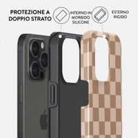 Burga Cover Posteriore Resistente con MagSafe Apple iPhone 15 Pro - Math Exam