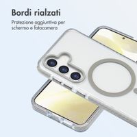 imoshion Cover Combat MagSafe Samsung Galaxy S24 - Grigio
