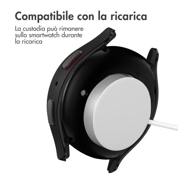imoshion Cover rigida integrale Samsung Galaxy Watch 6 - 40 mm - Nero