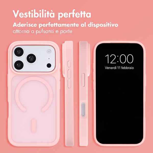 imoshion Cover posteriore Color Guard con MagSafe Apple iPhone 18 Pro Max / 17 Pro Max - Rosa chiaro