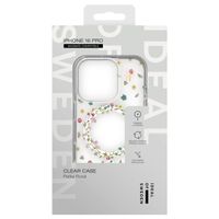 iDeal of Sweden Cover Trasparente con MagSafe Apple iPhone 16 Pro - Petite Floral
