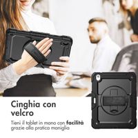 Accezz Cover Posteriore Resistente con tracolla Apple iPad Air 13 pollici (2026) M4 / (2025) M3 / (2024) M2 - Nero