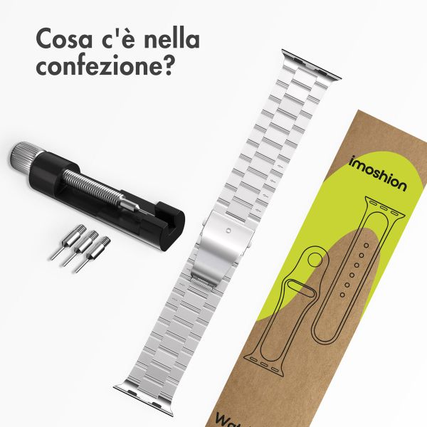 imoshion Cinturino in acciaio Apple Watch | 38/40/41/42 mm - Argento
